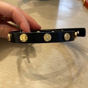 Tory Burch leather wrap bracelet